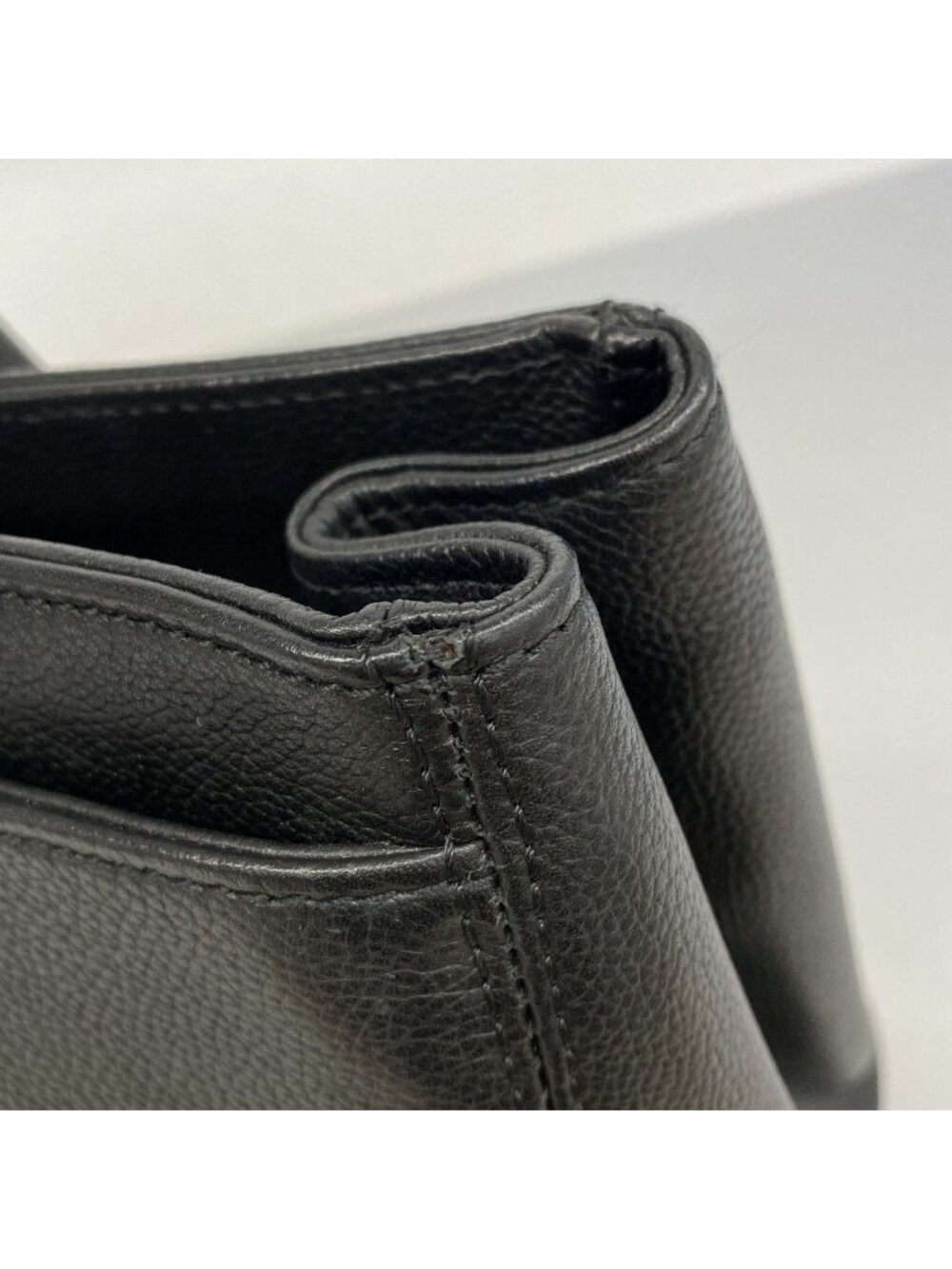 Chanel Tote Executive Leather Black Silver - Picture 7 of 9
